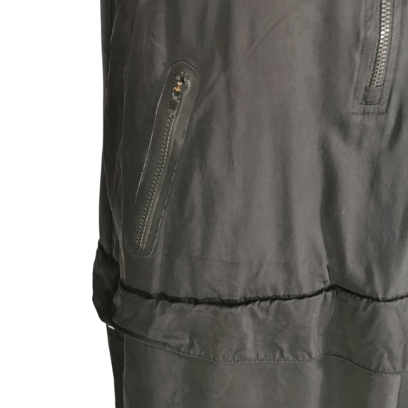 Athleta Derek Lam 10C Studio Dress Black Size M - Picture 3 of 9